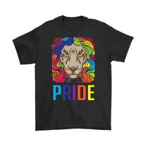 Pride Lion T-shirt, Gift of Pride Lion, Pride Lion Shirt, Pride T-shirt, Gift for LGBTQ