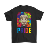 Pride Lion T-shirt, Gift of Pride Lion, Pride Lion Shirt, Pride T-shirt, Gift for LGBTQ