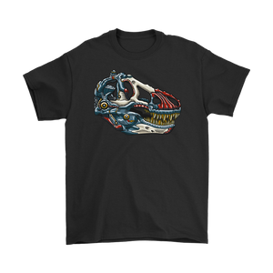 Dinosaur T-shirt, Dinosaur Gift, Metal T-Rex T-shirt, Gift of T-Rex, T-Rex Shirt, Metal T-Rex Shirt