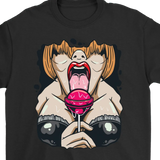 Big Sucker T-shirt, Lollipop Gift Shirt, Girl with Lollipop Shirt, Girl with Sucker Shirt