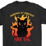 Funny Cat T-shirt, Purr Evil Gift, Funny Cat Shirt, Funny Cat Gift, Gift for Cat Lover