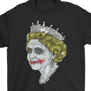 Punk Rock T-shirt, Gift for Punk Rocker, God Save the Queen Punk Shirt, Funny Punk Rock Shirt, Joker T-shirt