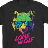 Lone Wolf T-shirt, Wolf Gift, Wolf T-shirt, Wolf Shirt, Lone Wolf Gift