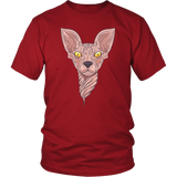 Hairless Cat Shirt, Twisty-cat T-shirt