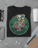 Barista T-shirt, Gift for Barista, Funny Skeleton Barista Shirt, Skeleton Barista T-shirt