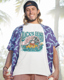 Surfing T-shirt, Funny Surfing Shirt, Lucky Lemur Shirt, Gift for Surfer, Summer Shirt, Beach T-shirt