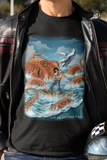 Rock & Roll T-shirt, Kraken T-shirt, Power of Music Shirt, Sea Monsters of Rock T-shirt