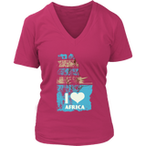 I Love Africa T-shirt, Rhino Gift, Rhino T-shirt, Rhinoceros T-shirt, Africa Shirt