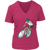 Skeleton Biker Shirt, Gift for Biker, Bike Shirt, Skeleton Bicycle Shirt, Mountain Biking Skeleton