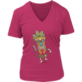 Tiki T-shirt, Gift of Tiki Mask, Tiki Mask Shirt, Dancing Tiki T-shirt