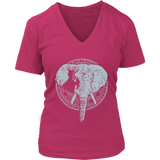 Om Elephant T-shirt, Elephant Mandala T-shirt, Yoga Gift, Meditation Shirt, Elephant T-shirt