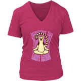 Yoga Lemur T-shirt, Yoga Gift Shirt, Lucky Lemur does Yoga Shirt