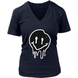 Funny T-shirt, Melting Smiley Face Shirt, Smiley Face Gift, Funny Smiley Face Shirt