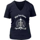 Meditation T-shirt, Funny Meditation Gift, Skeleton Meditation Shirt, Skeleton Yoga Shirt, Funny Yoga Gift