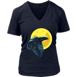 Crow Moon T-shirt, Crow Gift Shirt, Moon T-shirt, Moon and Crow Gift