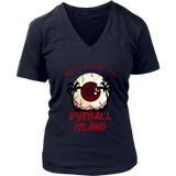 Funny Island T-shirt, Funny Summer Gift, Eyeball T-shirt, Island Shirt