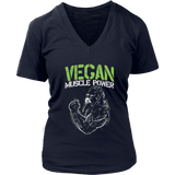 Gift for Vegan, Vegan T-shirt, Vegan Muscle Power Shirt, T-shirt for Vegan