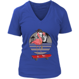 Funny Flamingo T-shirt, Funny Flamingo Gift, Flamingo Skater Shirt, Flamingo T-shirt, Skater Shirt