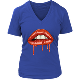 Dripping Lips T-Shirt, Gift for Rocky Horror Fan, Bite my Lip Shirt,