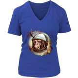 Chimp in Space, Chimpanse Shirt, Chimpanse Gift, Ape in Space Shirt