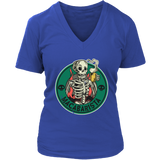 Barista T-shirt, Gift for Barista, Funny Skeleton Barista Shirt, Skeleton Barista T-shirt