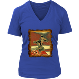 Abstract T-shirt, Leapfrog T-shirt, Children's Game T-shirt, Leapfrog Shirt