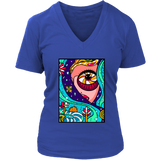 Psychedelic T-shirt, Gift for Hippie, Psychedelic Girl Shirt, Psychedelic Gift, Abstract T-shirt