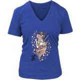 Geisha Girl Shirt, Geisha Skull T-shirt