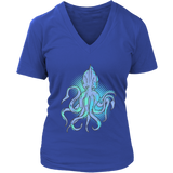 Octopus T-shirt, Octopus Gift, Surfer Shirt, Octopus Shirt, Summer T-shirt