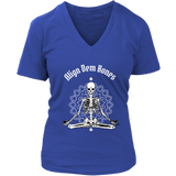 Meditation T-shirt, Funny Meditation Gift, Skeleton Meditation Shirt, Skeleton Yoga Shirt, Funny Yoga Gift