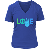 Peace and Love T-shirt, Gift for Hippie, Love Shirt, Gift of Love, Psychedelic Shirt