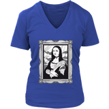 Funny Mona Lisa T-shirt, Goth Mona Lisa Shirt, Funny Mona Lisa Gift, Goth T-shirt