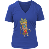 Tiki T-shirt, Gift of Tiki Mask, Tiki Mask Shirt, Dancing Tiki T-shirt