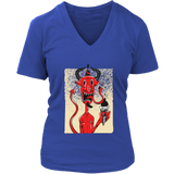 Funny Devil T-shirt, Funny Devil Gift, Funny Devil Shirt, Devil with Ice Cream Cone T-shirt