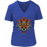 Lion's Head T-shirt, Lion Gift, Lion Shirt, Colorful Lion Head Shirt, Lion T-shirt