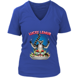 Lucky Lemur T-shirt, Funny Lemur Shirt, Funny Ice Cream T-shirt,