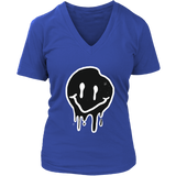 Funny T-shirt, Melting Smiley Face Shirt, Smiley Face Gift, Funny Smiley Face Shirt