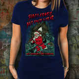 Funny Christmas T-shirt, Zombie Christmas Shirt, Funny Santa T-shirt, Horror Christmas