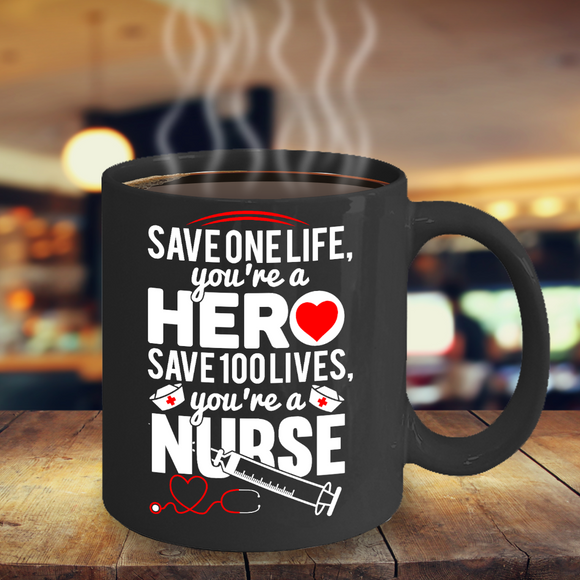 Nurse Coffee Mug, Gift for Nurse, Inspirational Nurse Coffee cup