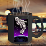 Space Walk Mug, Astronaut in Space Coffee Cup, Gift for Astronaut, Astronaut Mug