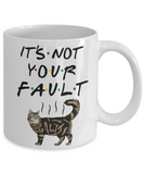 Funny Friends Mug, Smelly Cat Coffee Cup, Humorous Coffee Mug, Friends TV Show Fan Mug