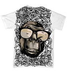 Hipster Ape T-shirt, Funny Chimpanse Shirt, Ape Gift Shirt