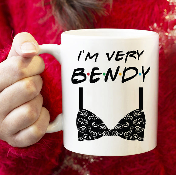 Friends TV Show Fan Coffee Mug, Gift for Friends Fan, Very Bendy