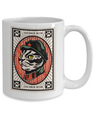 Chairman Meow Coffee Mug, Funny Gift for Cat Lover, Funny Cat Coffee Cup,