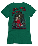 Funny Christmas T-shirt, Zombie Christmas Shirt, Funny Santa T-shirt, Horror Christmas