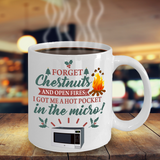 Funny Christmas Mug, Chestnuts Roasting Holiday Mug, Funny Cup for Christmas, Christmas Gift for Family