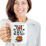 No I in Team Funny Coffee Mug, Coffee Cup for the Boss, Teamwork in Business, Humorous Office Mug