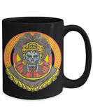 Aztec Skull Mug, Aztec Gift,