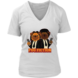 Funny Dog T-shirt, Funny Pug Gift, Pug Fiction Parody Shirt, Funny Pug T-shirt