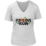 Gift for Vegan, Ferocious Vegan  T-shirt, Vegan Shirt, T-shirt for Vegan,